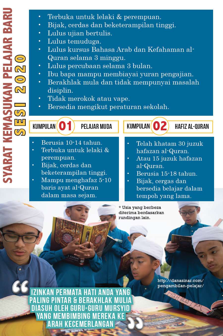 Pendidikan Bukan Lagi untuk Pekerjaan tetapi Akhirat